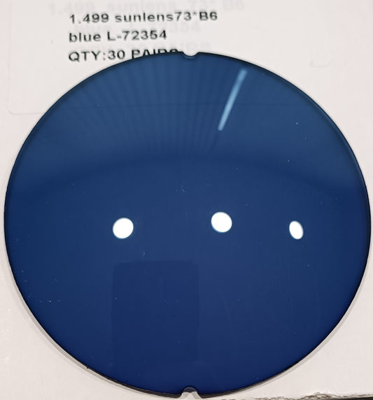 Grinding into full-rim glasses: Blue