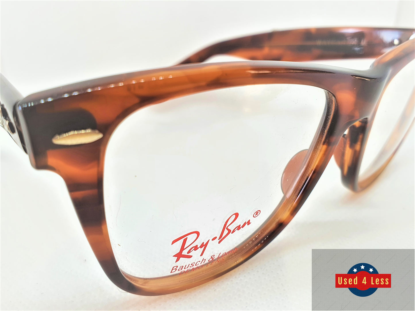 B&L Ray-Ban Bausch & Lomb USA Wayfarer II DEMO LENS
