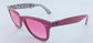 Ray Ban RB2140 1045 WAYFARER Special Series Pink with Graffiti Inside