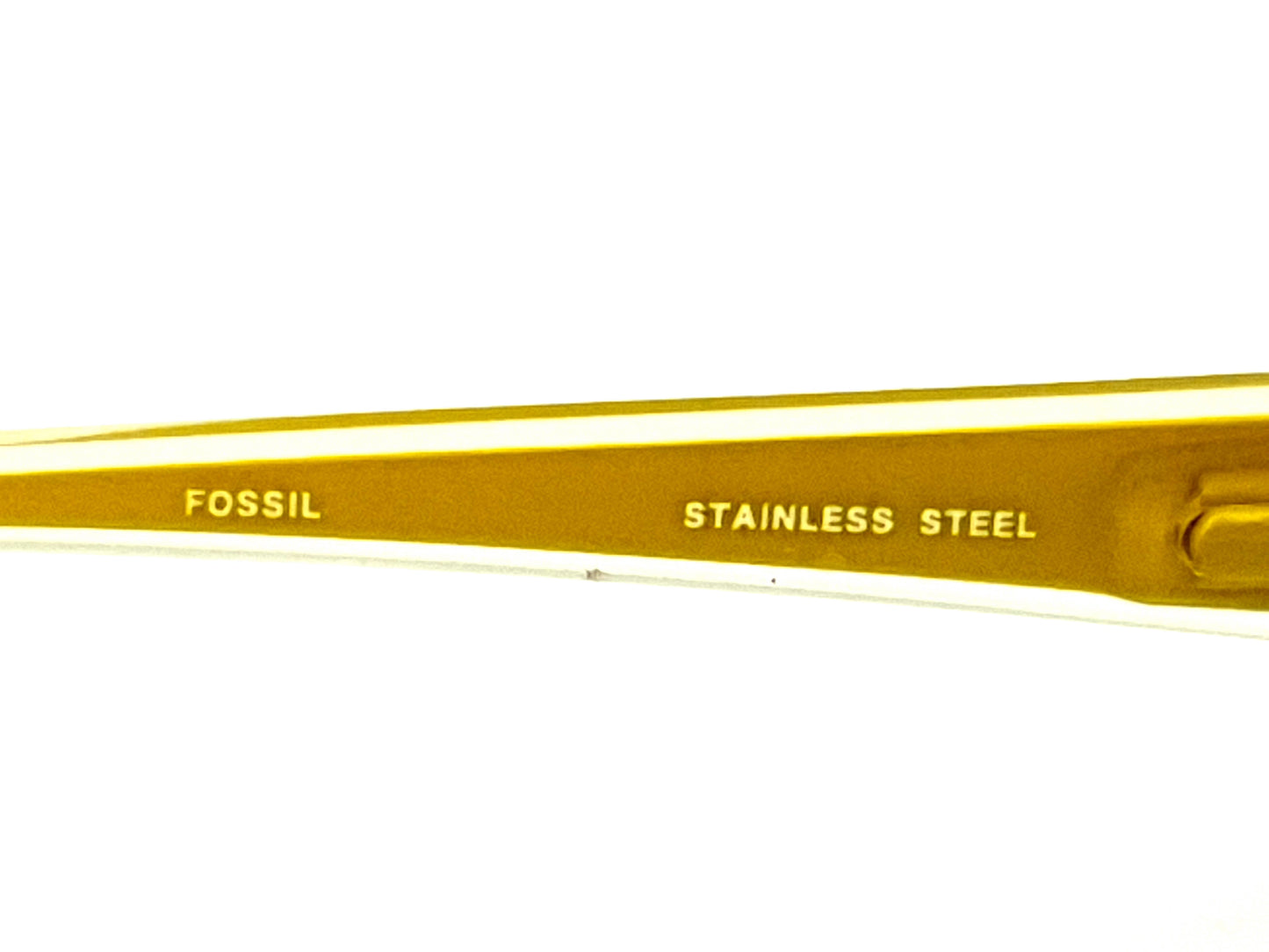 FOSSIL HERSHEY STAINLESS STEEL OF4047 001