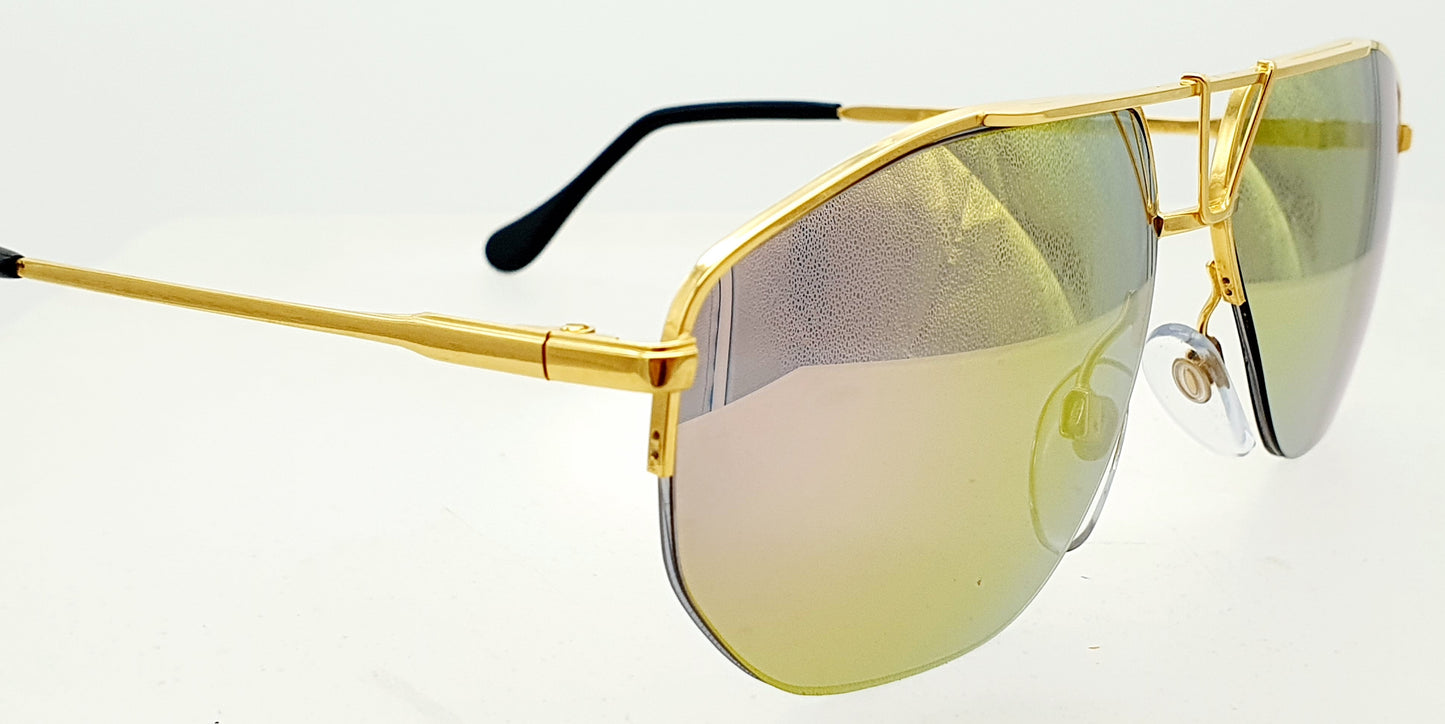 Vintage Sonnenbrille Hampel E4L Collection 24ct