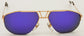 Vintage Sonnenbrille Hampel E4L Collection 24ct Rosegold