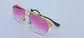 Vintage sunglasses Hampel E4L Collection 24ct yellow gold